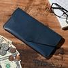 Naru Tochigi Leather Long Wallet, No Coin Purse, Men's and Women's, Genuine Leather, Slim Fit, Flap Closure, Lightweight, Large Capacity, Bill