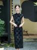 1011 new daily improvement new Chinese long retro slim Suzhou cheongsam young temperament dress women