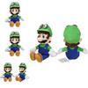 Super Mario Plush Toy Soft And Cuddly Luigi Stuffed Animal For Kids And Collectors 19x16x21cm