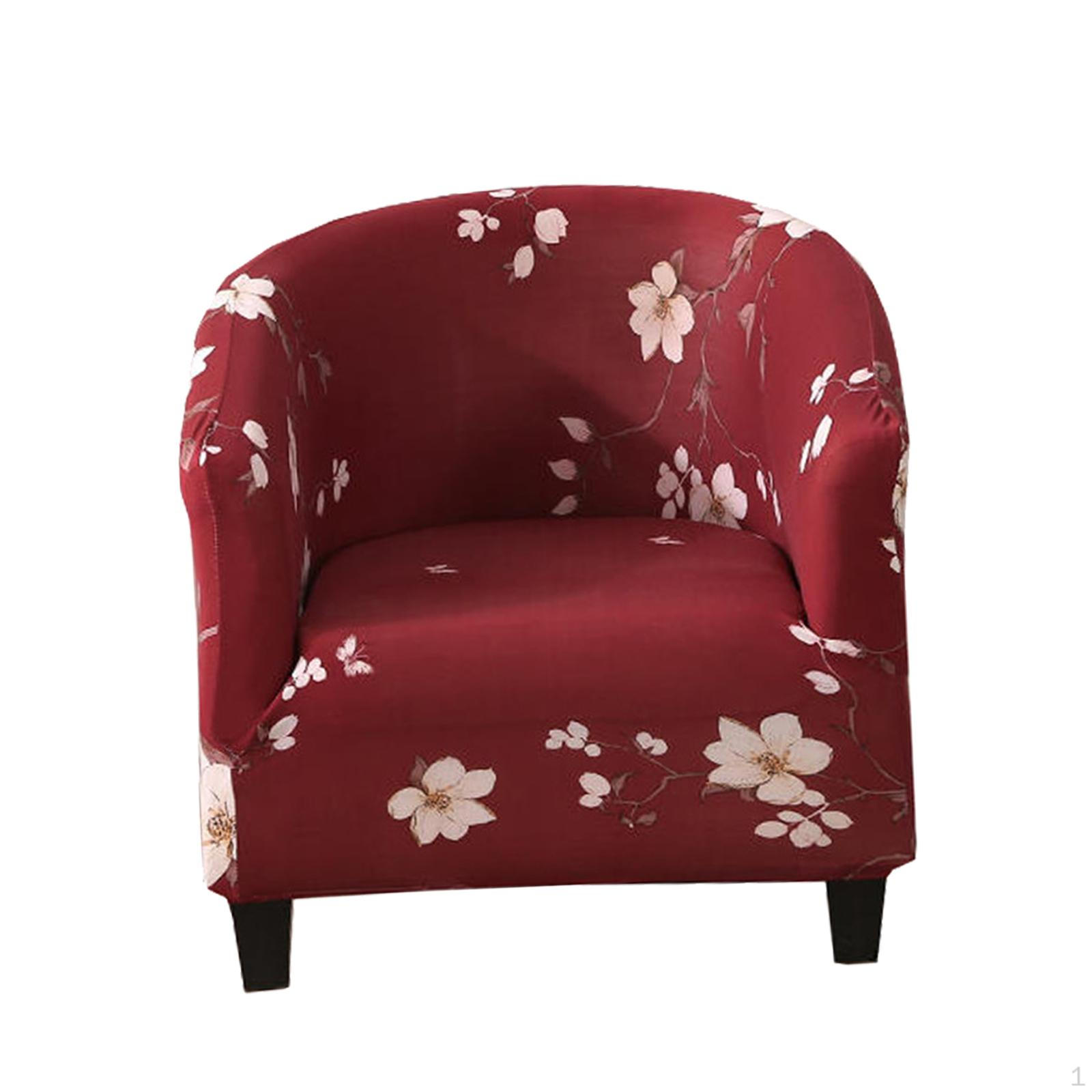 Elastic Tub Chair Covers Armchair cover home Decoration Furniture Protector Sofa Cover for Red B 1800₽