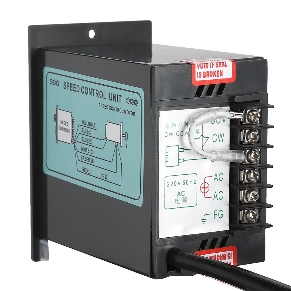AC 220V 50Hz 15?400W Digital Einstellbarer Stufenloser Motor-Drehzahlregler 0?1450 U/min (400W)