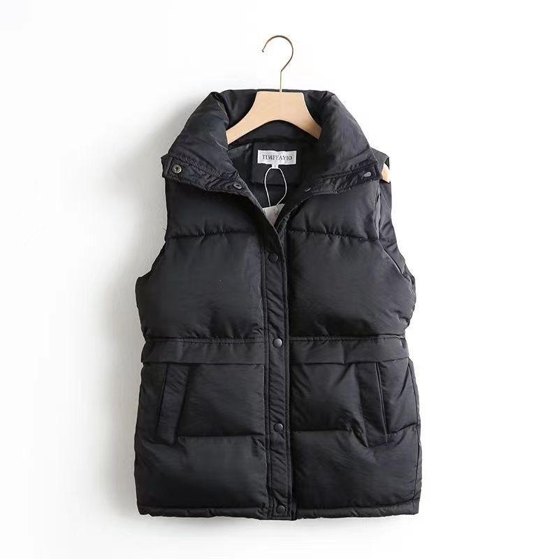 Women's Down and Cotton Jacket Vest