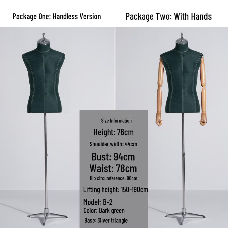 Premium Full-Body Mannequin for Business Suit Displays
