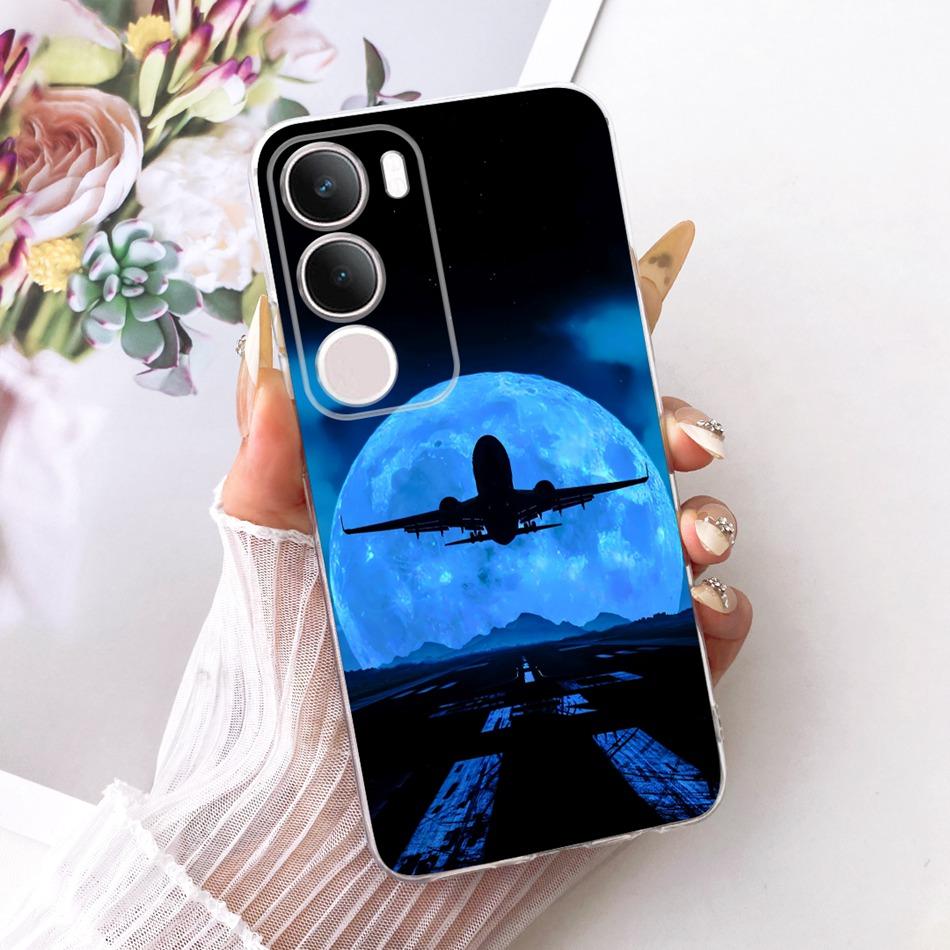 For Vivo Y19s Pro Cool Dragon Tiger Pattern Phone Case For Vivo Y19s Y 19S Pro V2419 Soft Silicone TPU Cases