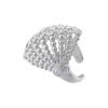 New Hollow Spherical Bracelet with Niche Design, High-end Feel, Light Luxury, Versatile and Open Mouth Jewelry Set