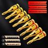 Gold-plated 4MM Banana Plug Solderless Male Connector Terminal