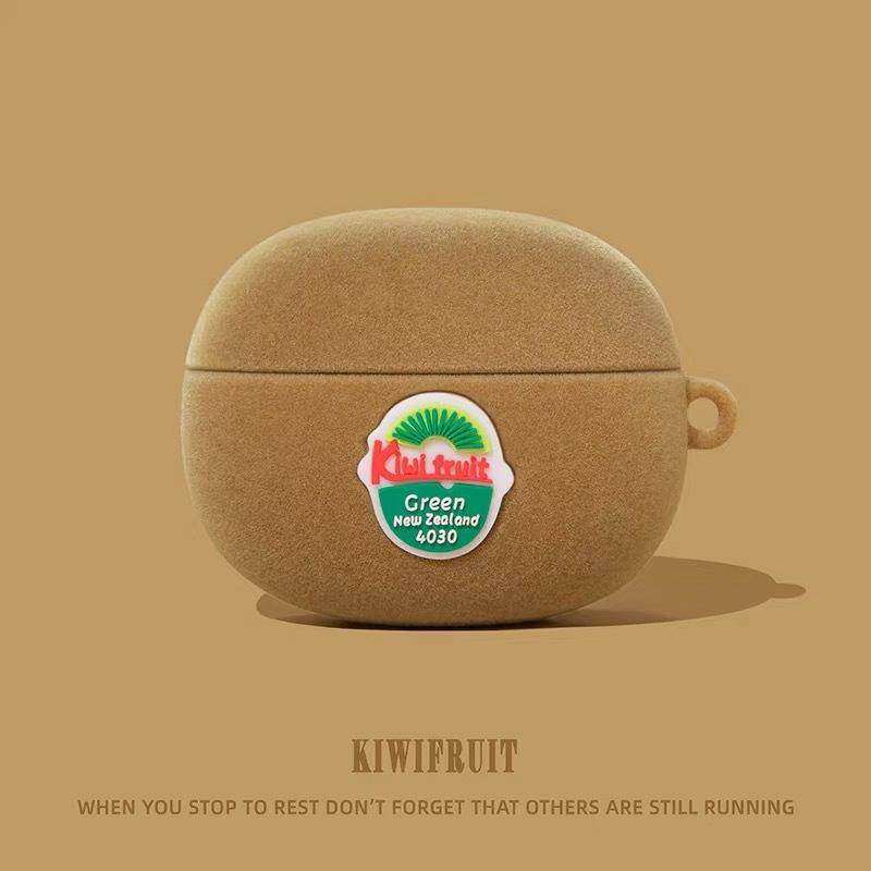 Flocking kiwi kiwi creative AirPods 1 generation earphone cover for apple bluetooth protective case pro1/1