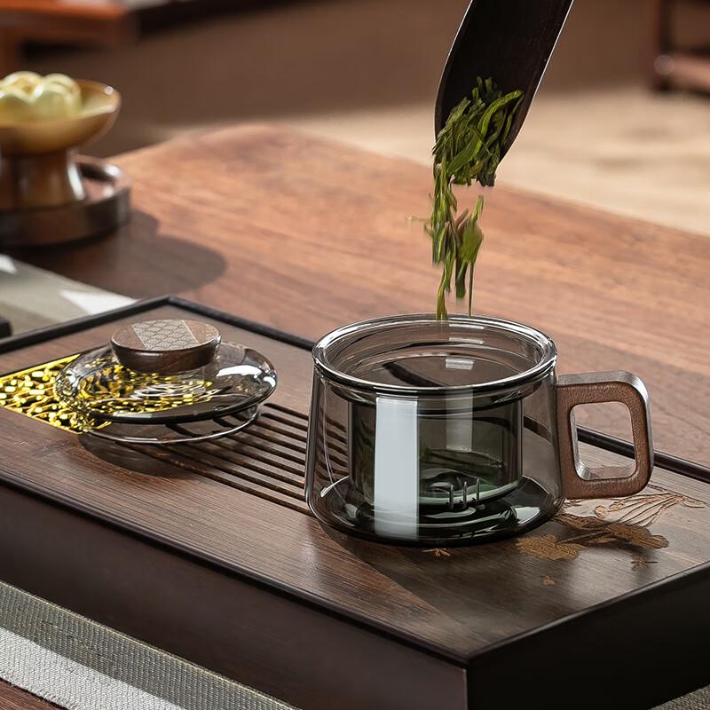 Gennas Glass Mini Tea Infuser Cup