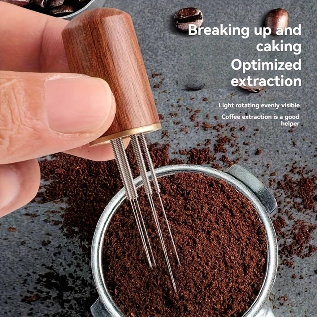6 Piece Coffee Machine Cleaning Brush Set Espresso Grinder Cleaning Tools with Multiple Brush Heads for Cups and Machines Maintenance
