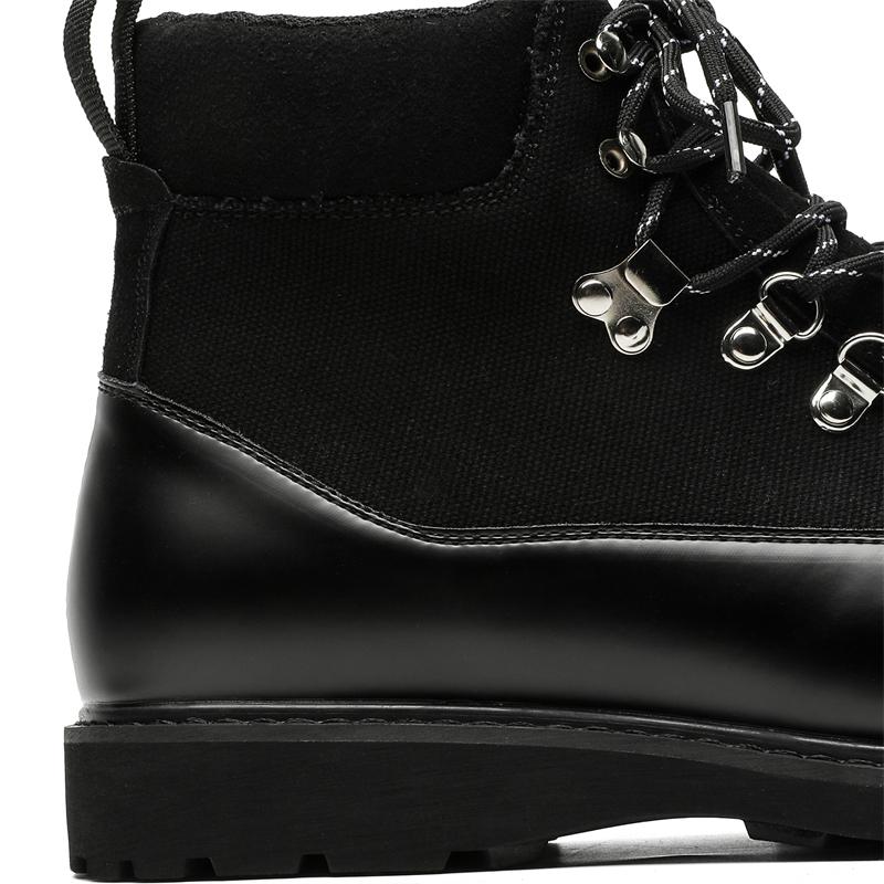 Fashion Leather Ankle Boots For Man Genuine Leather Big Size Boots High Quality Designer Formal Platform Casual Boots Fashion