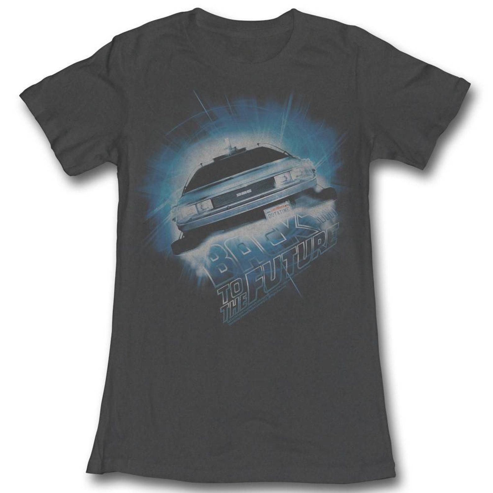 Back to the Future Daba Dee Dabu Die Black Heather Junior Women s T-Shirt XL