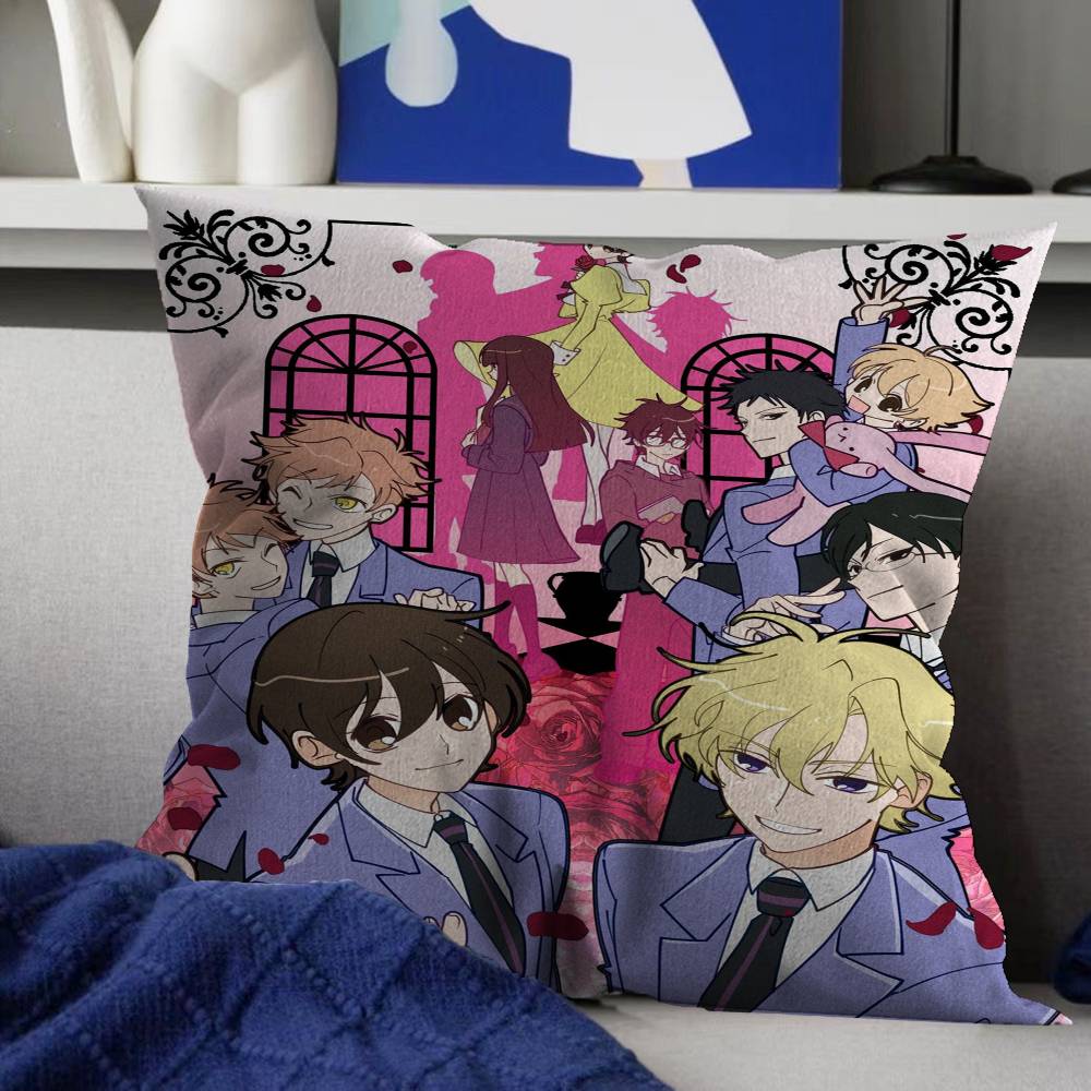 Anime Ouran High School Host Club Maple Design Cushion Cover Happy Autumn Harvest decor Holiday Decorati Pillow Cover