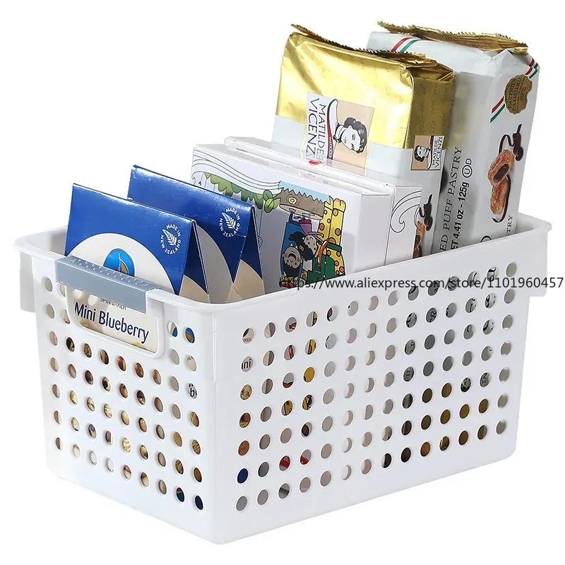 Thickened Storage Basket, Portable Storage Frame, Kitchen Washing, Snacks, Miscellaneous Storage Box, Desktop Vegetable Basket