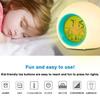 Colorful LED Ball Alarm Clock with Natural Sound Round Digital Calendar Bedside Wake Up Light
