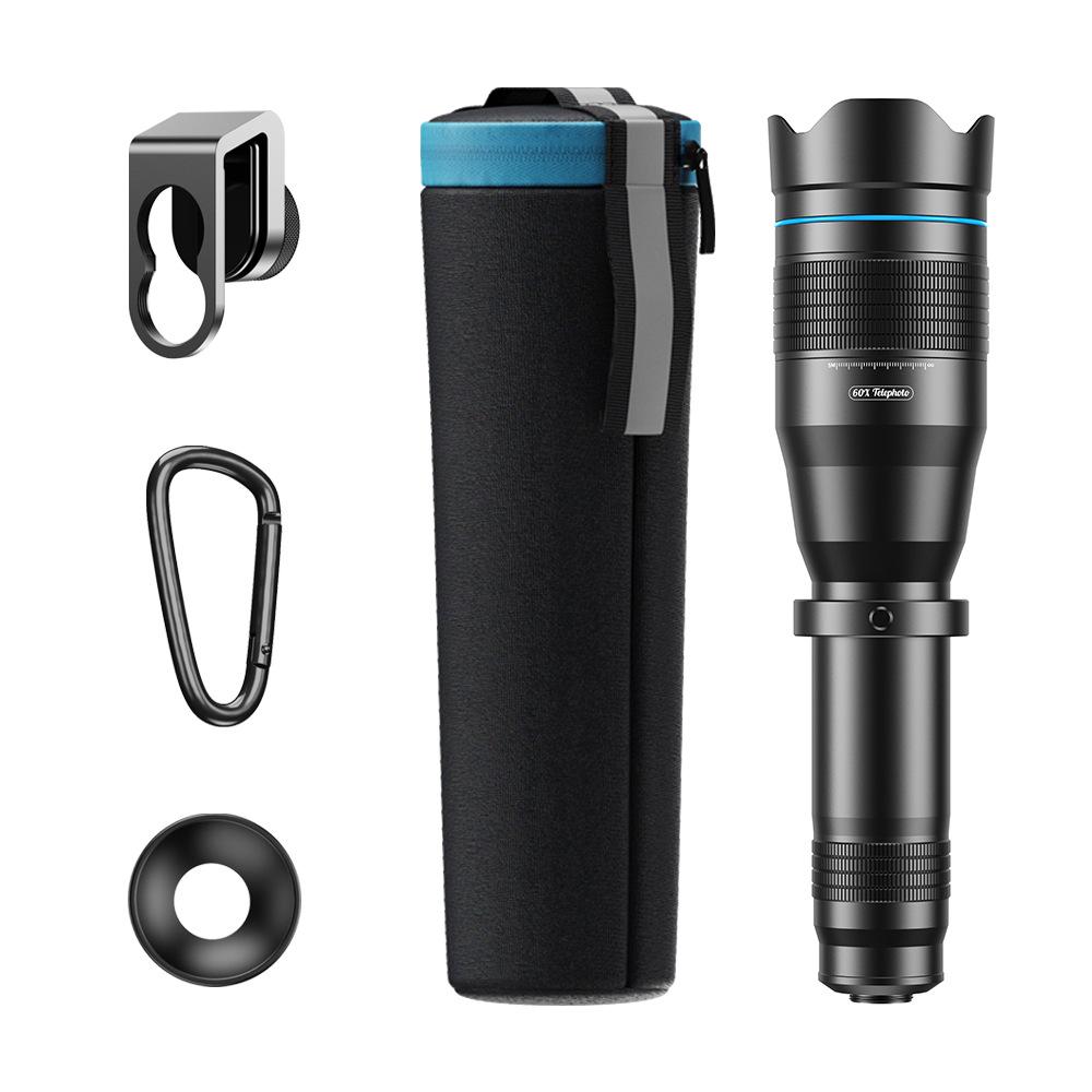 APEXEL 60x HD Telephoto Monocular Lens for Photography