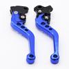 CNC Motorcycle Brake Lever for FZ16: Clutch & Brake Bullhorn Short Handle.