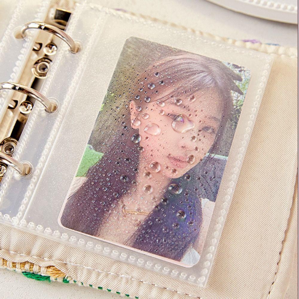 3 inch Photocard Holder Binder Cards Collect Book Cute Picture Protector  Stamp