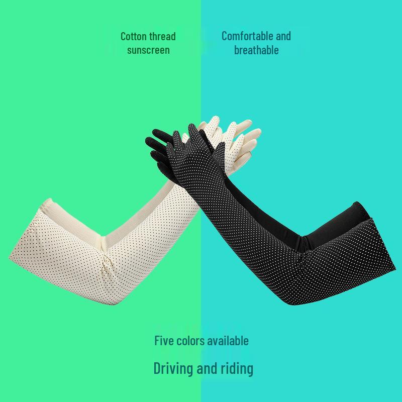 Damen Eis-Seide Sonnenschutz Armstulpen für Outdoor-Radsport