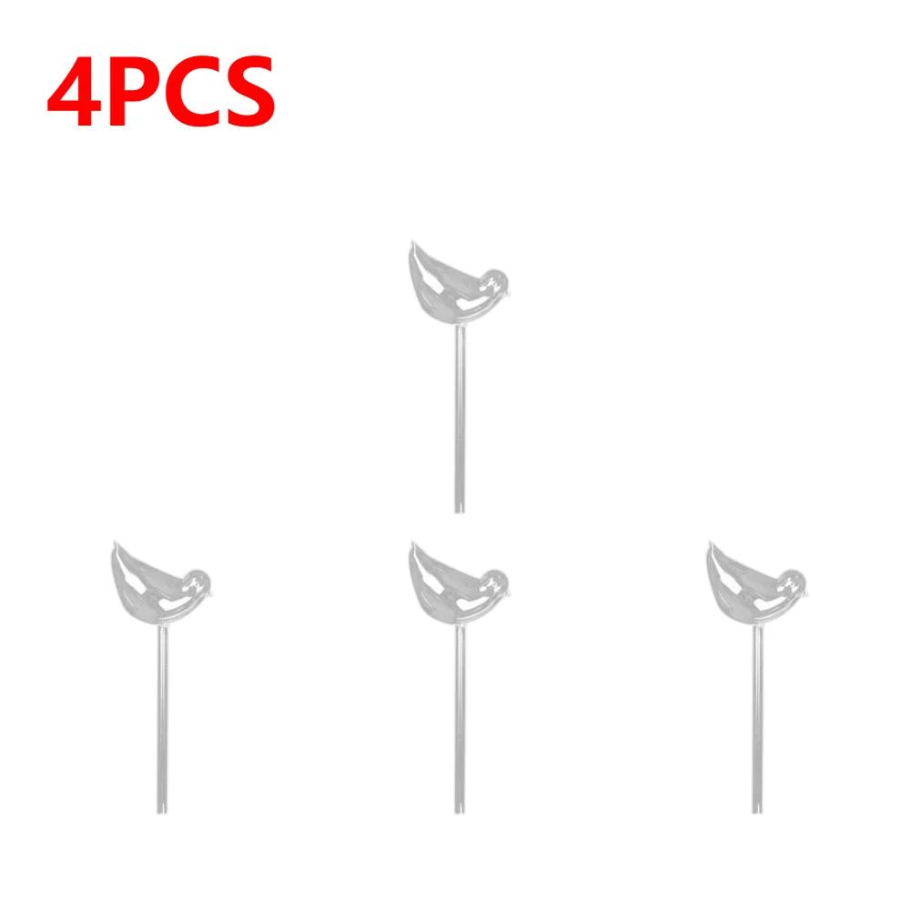 6-1Pc PVC Transparent Plants Watering Bulbs Bird Shape Automatic Drip Irrigation Self Watering Device Home Flower Waterer Bulbs