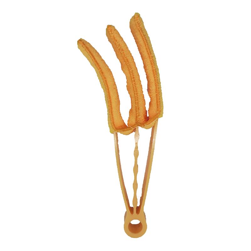 

Удобная щетка из микрофибры для чистки жалюзи, щетка для чистки оконных кондиционеров, щетка для чистки вентиляционных отверстий автомобильных кондиционеров оранжевый