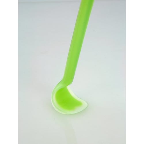 Ikesho Genuine Silicone Spoon, Small, Kiwi, 17.5 x 2.7 cm, IK8014