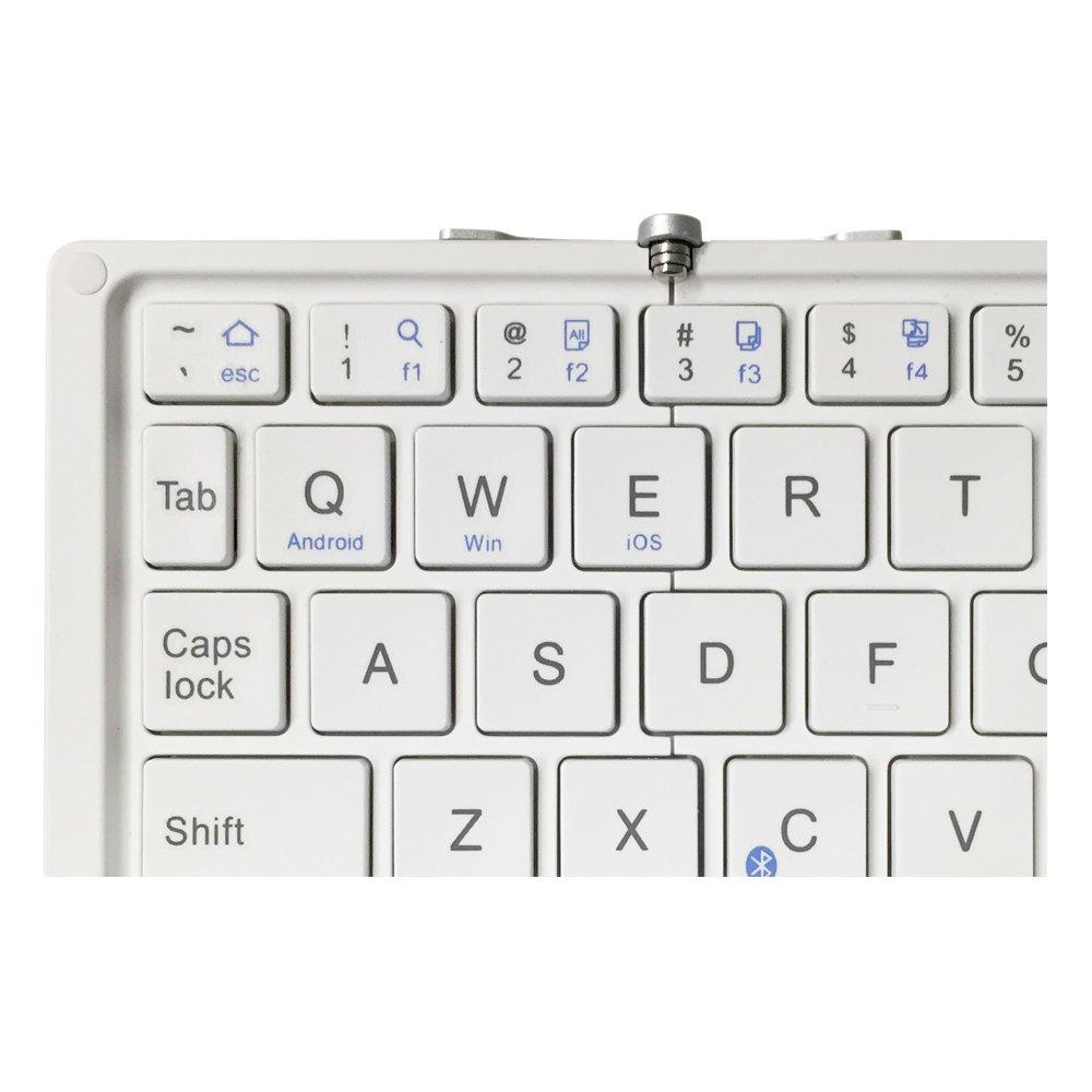 Teclado Bluetooth Granton Triple Plegable (tipo tríptico) GK930-WH