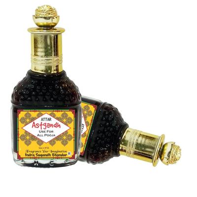 Ashtagandha with 8 Variant Combination Kasturi, Amber, Kesar, Chandan, Gulab, Oudh, Hina Mix Rich & Divine 24 Hours Long Lasting Fragrance 25ml