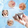 Ice Globes for Face 2PCS Luxury Rose Gold Cryo Sticks Face Roller Cold & Heat Relief Beauty Facial Massage Tools Birthday Gift