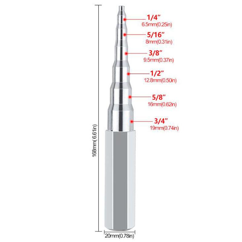 

Manual Tube Expander Copper Pipe Air Conditioner Tube Expanders Soft Copper Refrigeration Tube Expander Freezers Pipe Repair Pack of 1