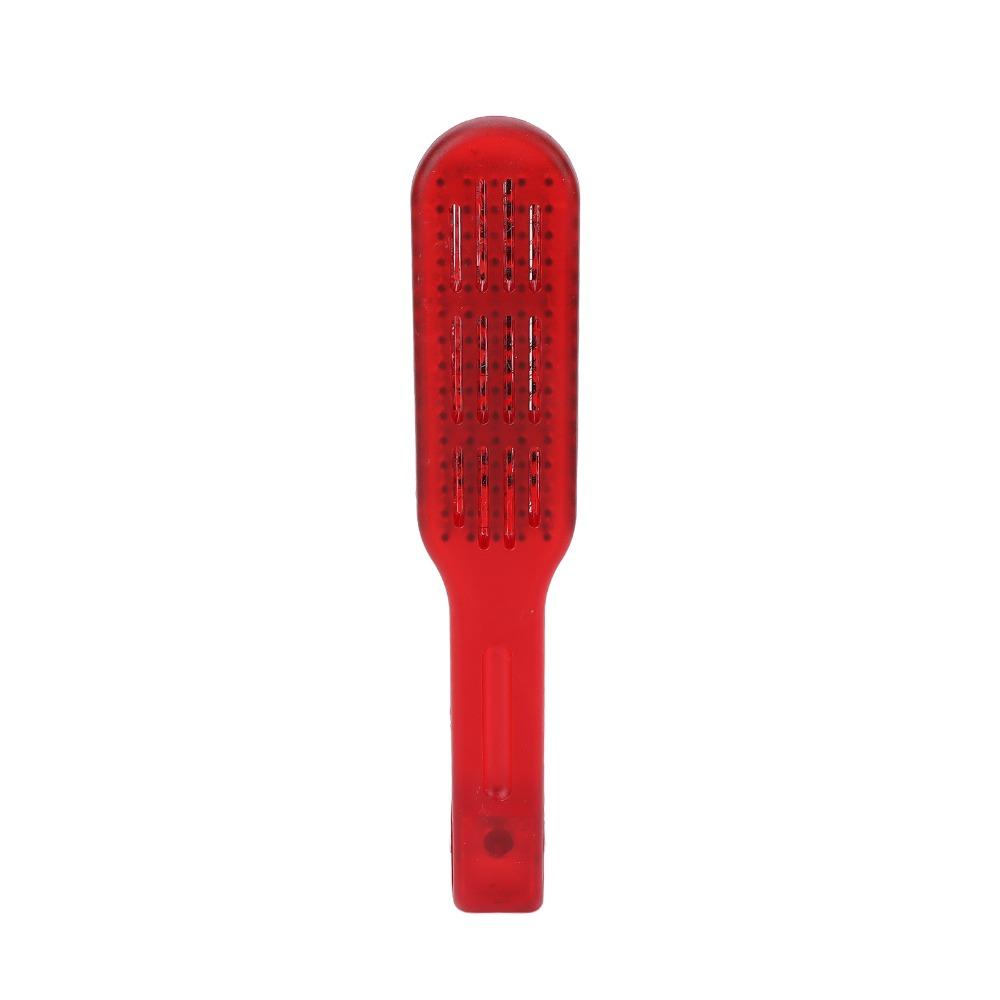 Splint Structure Double Sided Hair Brush V-Shape Design Wide Hair Brush Home Use