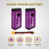 GXDZP Krótki LiPo 2S 7,6V 4400mAh 150C LCG Twarda Obudowa do Samochodów RC, Wtyczka 5mm, Japońska i Koreańska Bateria Litowo-Polimerowa, Skala 1/10, Ultralekka