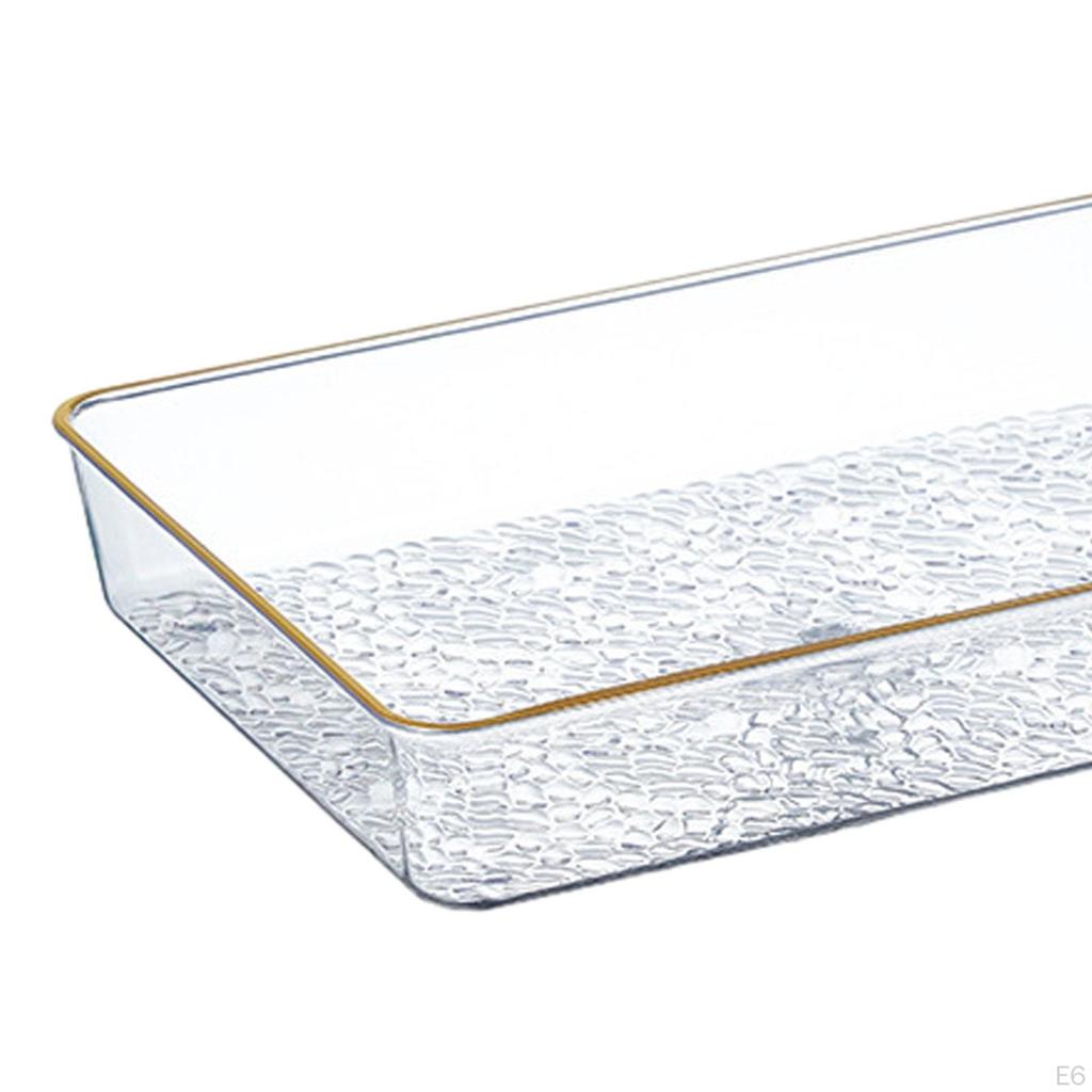 Elegant Rectangular Tray for Home and Office Organization