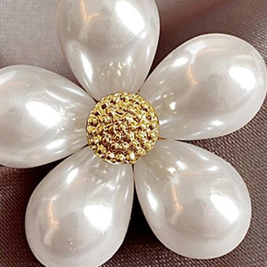 Elegant blomstersløyfebrosje Lett jakkeslagsnål