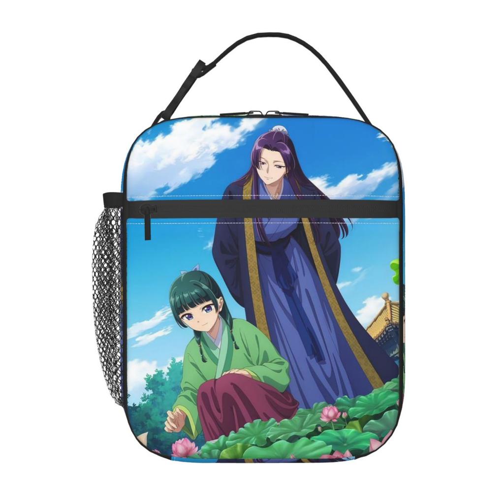The Apothecary Diaries Maomao Anime Insulated Lunch Bag for Office Cooler Thermal Food Box Tote Leakproof Lunch Boxes Container