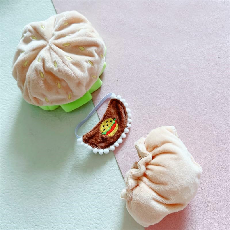 Hamburger Plush Costume [20cm], Plush Clothes, Nuikatsu, Plush Toys [Product]