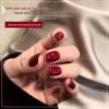 Encore Red Gel Polish - Autumn/Winter 2025 Whitening Effect - Popular Celebrity Shade