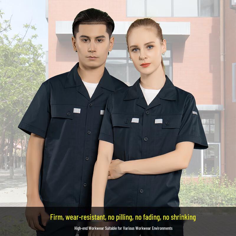 CONGDI Summer Long Sleeve Wear-Resistant Work Uniform