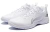 Li Ning Sprint SE Fabric Sports Cushioning Slip Resistant Abrasion Resistant Breathable Low top Badminton Shoes Unisex AYZS018-1