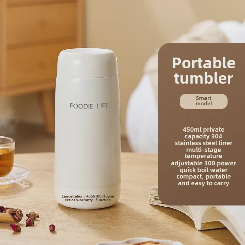 Tragbarer Mini-Wasserkocher - USB-Isolierter Reise-Wasserbecher