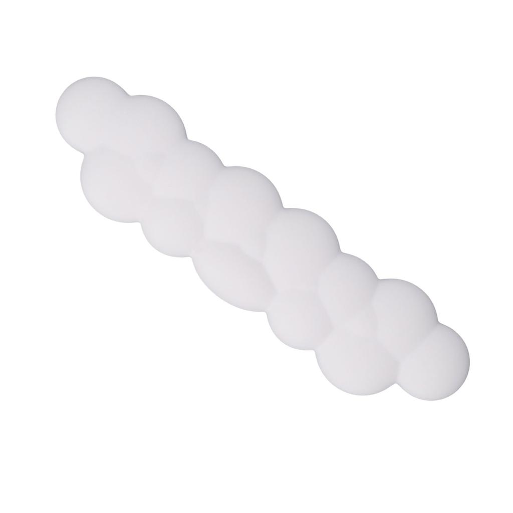 Cloud Keyboard Wrist Rest Smoothly PU Leather Keyboard Palm Rest Skid Resistant Ergonomic Wrist Pad