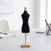 Mini šatníková forma Stolová figurína Modelový stojan Malý rozmer pre dizajnérov