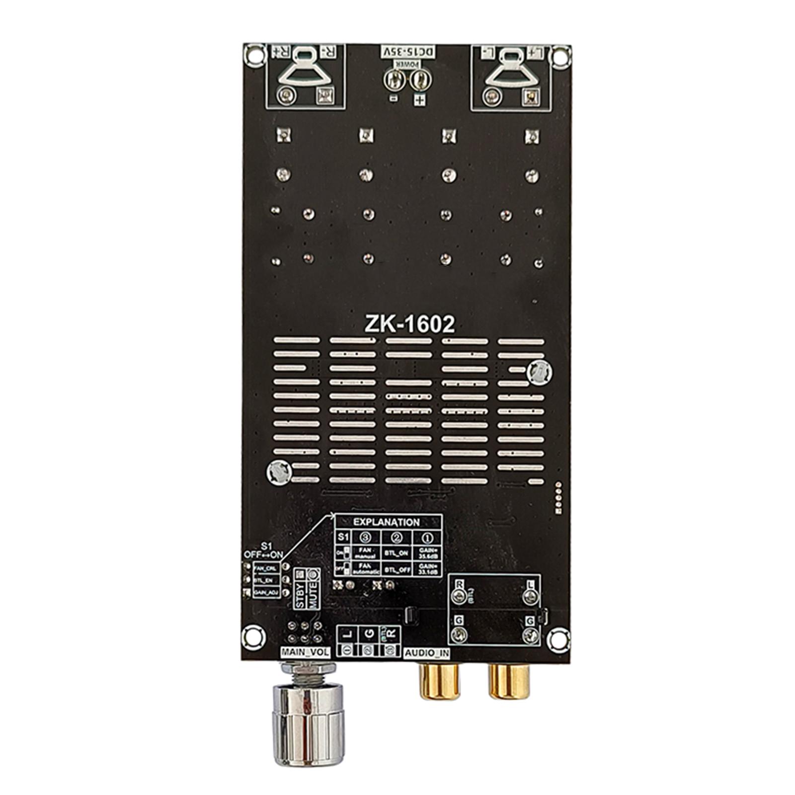 

Плата аудиоусилителя, 160 Вт + 160 Вт мини-усилитель TDA7498E DC15-35V цифровой стереоусилитель двухканальный