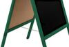 Classic S wooden sign (51x90 cm) - green