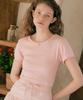 ROLAROLA Stripe Skashi T-Shirt Pink