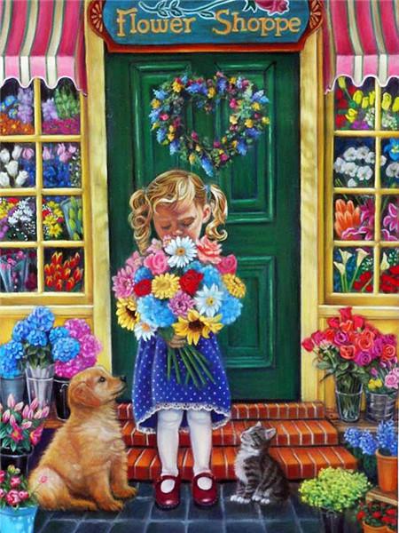 

Алмазная картина Лаванда Пейзаж Вышивка крестиком Мозаика Закат Вышивка Стразы Картина Ручная работа Подарок Full Round 20X30CM