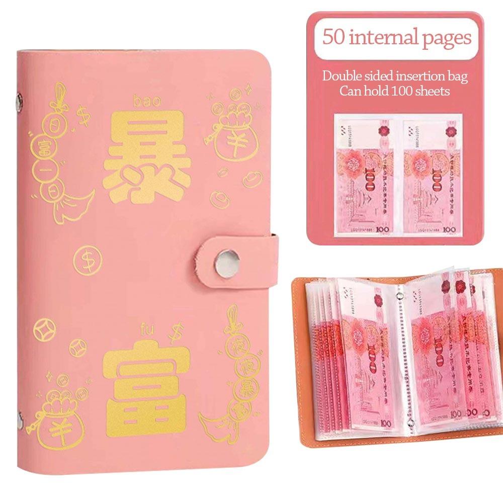 

PU Mini Binder Экономия Вызов Экономия Денег Вызовы Экономии Любители Листов