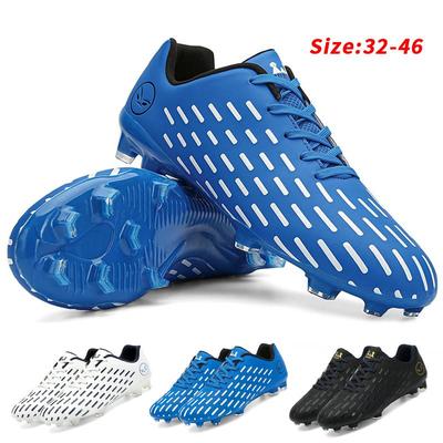 Novas botas de futebol masculino botas de futebol antiderrapante crianças antiderrapantes sapatos de treinamento de grama futsal botas de futebol