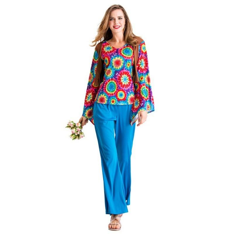 Eye-catching 1960s Hippie Costume For Women Perfect For Themed Parties And Events