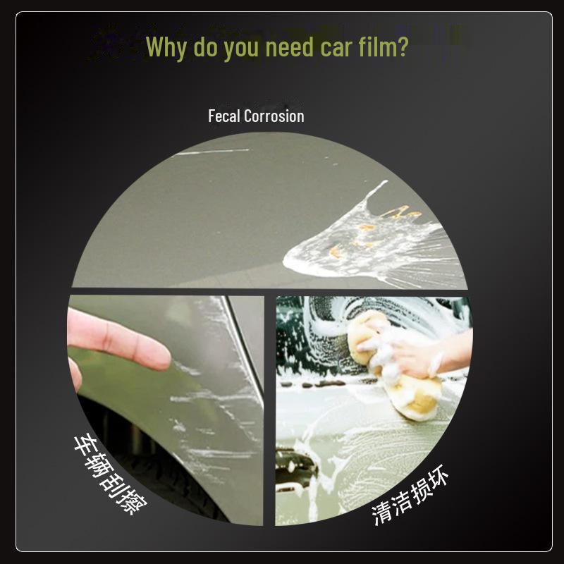 Tesla Cybertruck TPU Protective Film: Full Car Paint Mask Cover