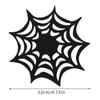 6pcs Heat Resistant Spider Web Coaster Hollow Spider Web Cup Mat Spider Web Cup Pad  Halloween